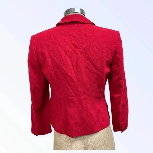 CLIFFORD & Wills Vintage‎ Red Wool Blazer - Picture 6 of 6